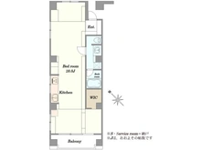 【東京都/港区南青山】秀和青南レジデンス 間取り図