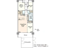 【東京都/新宿区高田馬場】パークシティ高田馬場 間取り図