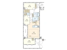 【東京都/豊島区目白】オープンレジデンシア目白プレイス 間取り図