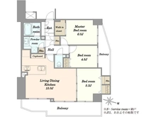 【東京都/渋谷区神泉町】クレッセント渋谷神泉 間取り図