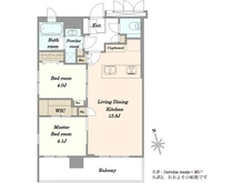 【東京都/渋谷区東】渋谷常磐松ハウス 間取り図