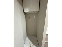 【東京都/港区南青山】南青山ユニハイツ 洗面室：洗濯機置場