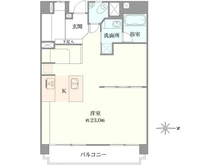【東京都/新宿区大久保】ニュータウンオークボ A棟 間取り図