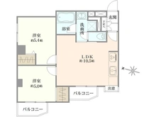 【東京都/渋谷区神宮前】シャーレー原宿 間取り図