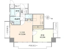 【東京都/渋谷区富ヶ谷】ヴィ―ナ・パルテール 間取り図