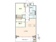 【東京都/世田谷区三軒茶屋】ハイツ三軒茶屋 間取り図
