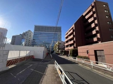 【東京都/渋谷区渋谷】渋谷美竹ハイム 前面道路