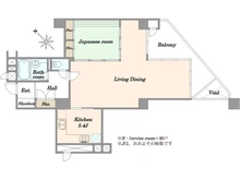 【東京都/渋谷区渋谷】渋谷美竹ハイム 間取り図