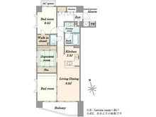 【東京都/渋谷区神泉町】ジェイパーク渋谷神泉 間取り図