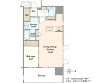 【東京都/渋谷区宇田川町】アトラス渋谷公園通り 間取り図