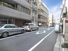 【東京都/港区西新橋】オープンレジデンシア虎ノ門 前面道路