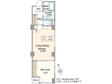 【東京都/渋谷区渋谷】常盤松葵マンション 間取り図