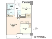 【東京都/渋谷区円山町】ライオンズマンション渋谷道玄坂 間取り図