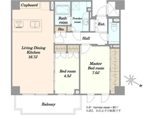 【東京都/渋谷区神宮前】パークハウス神宮前 間取り図