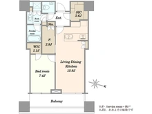 【東京都/渋谷区宇田川町】パークコート渋谷ザタワー 間取り図