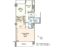 【東京都/渋谷区神宮前】神宮前五丁目ブランシェ 間取り図