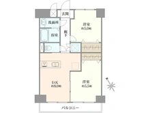 【東京都/江東区東砂】ダイアパレス東砂 間取り図