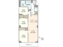 【東京都/渋谷区桜丘町】ヴァンヴェール渋谷 間取り図