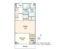 【東京都/渋谷区猿楽町】秀和代官山レジデンス 間取り図