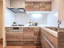 【東京都/渋谷区松濤】松涛パークハウス キッチン：家具・調度品等は販売価格に含まれておりません。