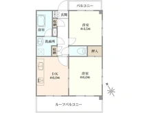 【東京都/荒川区東日暮里】藤和日暮里コープ 間取り図