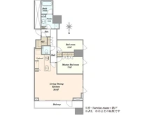 【東京都/港区三田】三田ガーデンヒルズ サウスヒル 間取り図