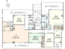 【東京都/世田谷区松原】松原ハイデンス 間取り図