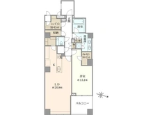 【東京都/渋谷区神宮前】プラウド神宮前 間取り図