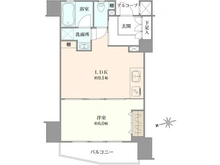【東京都/目黒区大橋】グランドパーク池尻大橋 間取り図