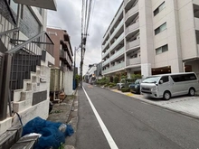 【東京都/渋谷区千駄ヶ谷】原宿マンション 前面道路