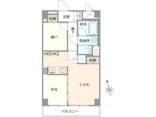 【東京都/杉並区方南】モナークマンション第2方南B 間取り図