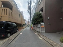 【東京都/渋谷区桜丘町】桜ヶ丘セントラルハイツ 前面道路