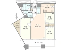 【東京都/港区芝浦】 芝浦アイランドケープタワー 間取り図