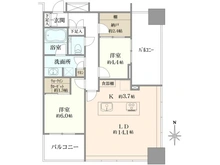 【東京都/港区浜松町】WORLD TOWER RESIDENCE 間取り図