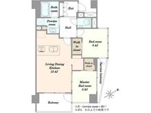 【東京都/渋谷区宇田川町】ユニーブル渋谷神南 間取り図