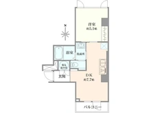 【東京都/中央区入船】朝日八丁堀マンション 間取り図