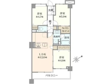 【東京都/目黒区青葉台】目黒青葉台グランドハイツ 間取り図