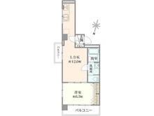 【東京都/渋谷区上原】東高ペアシティ 間取り図
