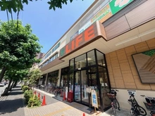 【東京都/品川区大崎】ハイライフ大崎 ライフ大崎百反店（現地より約160m）