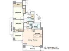 【東京都/渋谷区神宮前】THE SANMAISON表参道 間取り図