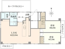 【東京都/渋谷区代々木】朝日プラザ代々木山手 間取り図