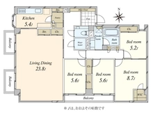 【東京都/渋谷区神山町】松濤ナショナルコート 間取り図