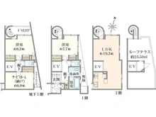 【東京都/渋谷区鉢山町】セボン代官山 間取り図