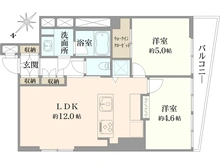 【東京都/渋谷区円山町】第18宮庭マンション 間取り図
