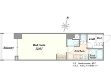 【東京都/港区六本木】六本木ヒルズレジデンス D棟 間取り図
