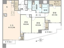 【東京都/港区南青山】常盤松ハウス 間取り図