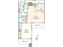 【東京都/渋谷区渋谷】テラス渋谷美竹 間取り図