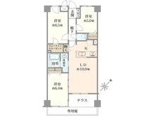 【神奈川県/相模原市南区相模台】ダイアパレス小田急相模原 間取り図