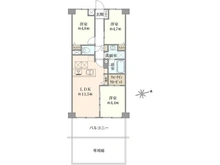 【神奈川県/大和市下鶴間】ライオンズマンションつきみ野の森 間取り図