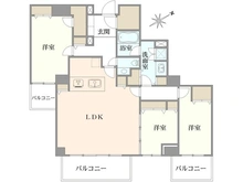 【東京都/町田市成瀬】エステ・スクエア成瀬壱番館 間取り図